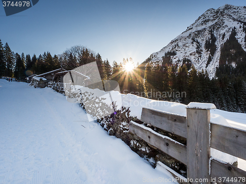 Image of A trail in Klosters