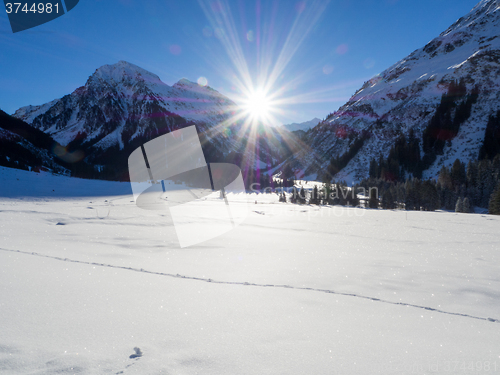 Image of A trail in Klosters