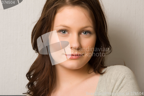 Image of young beautiful woman