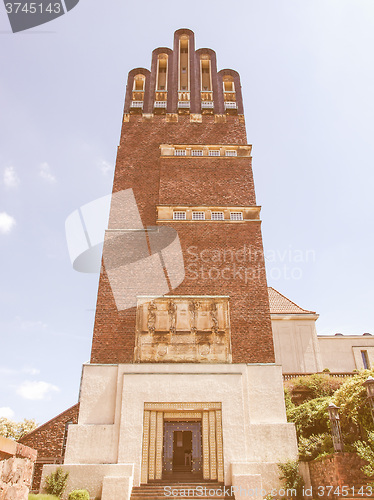 Image of Wedding Tower in Darmstadt vintage