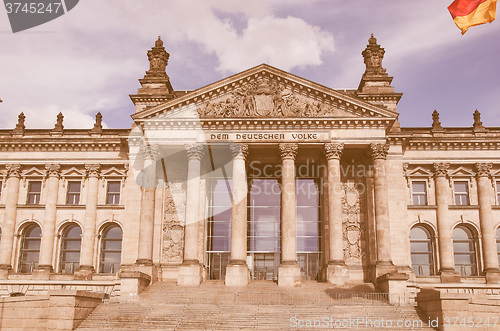 Image of Reichstag Berlin vintage