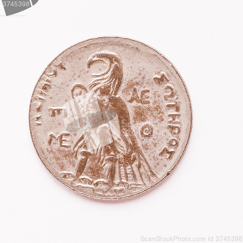 Image of  Old Greek coin vintage