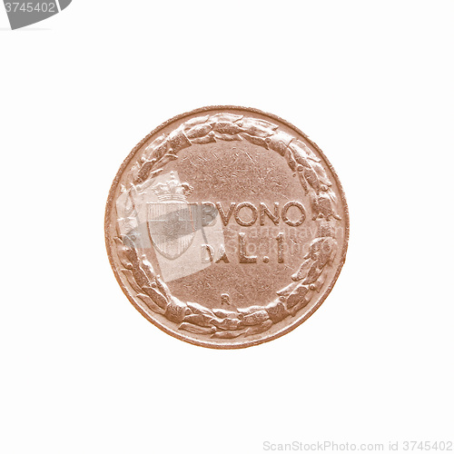 Image of  Coin isolated vintage