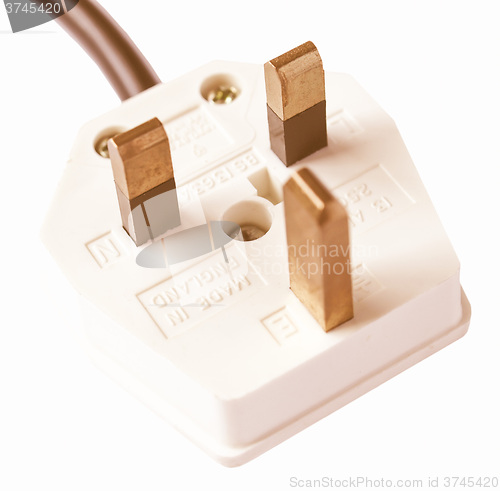 Image of  British plug vintage