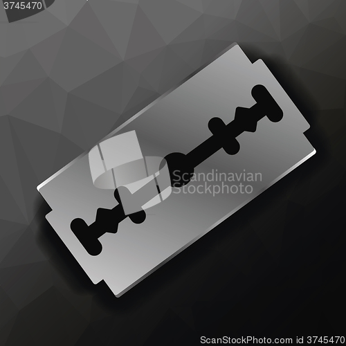 Image of Metal Razor Blade 