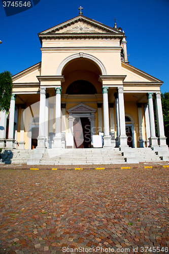 Image of old architecture in   religion and sunlight