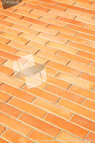 Image of step   brick in  italy old wall and texture 