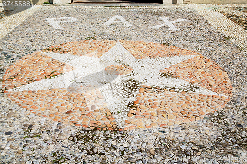 Image of brick in  italy old wall   the pax