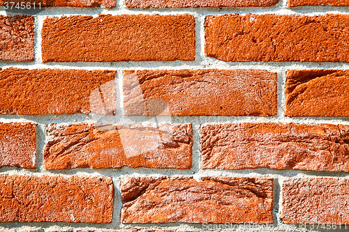 Image of brick in  italy old   material the background