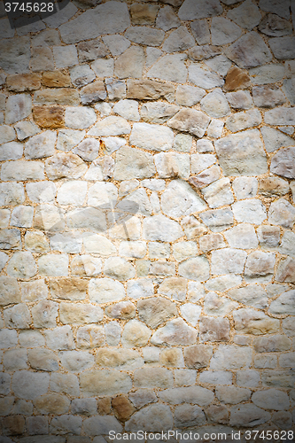 Image of brick in london   the    abstract    texture of a ancien wall an