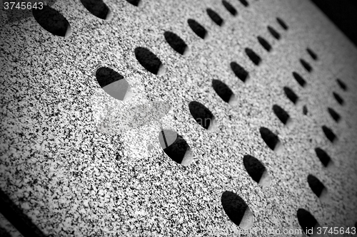 Image of brick in london     the     texture  abstract   of a ancien wall