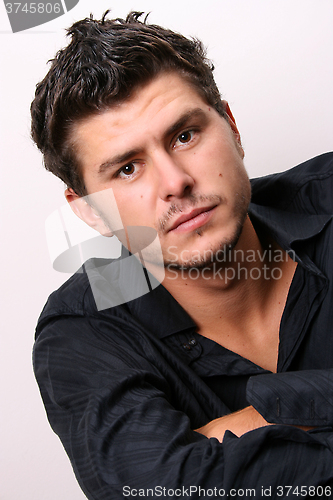 Image of Head Shot Of Male Model