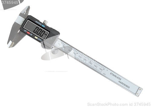 Image of Digital calipers on white