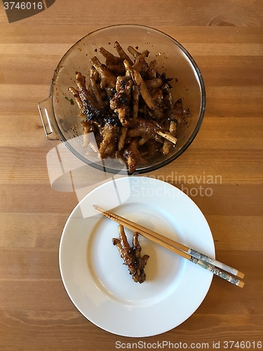 Image of Chinese Spicy Chicken Feet