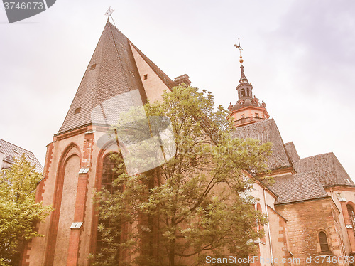 Image of Nikolaikirche Leipzig vintage