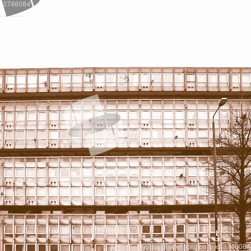 Image of Robin Hood Gardens, London vintage