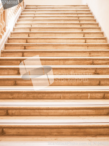 Image of  Stairway steps vintage