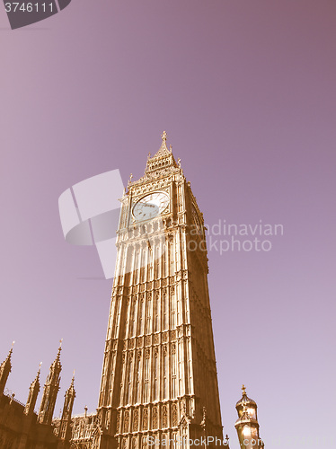 Image of Big Ben London vintage