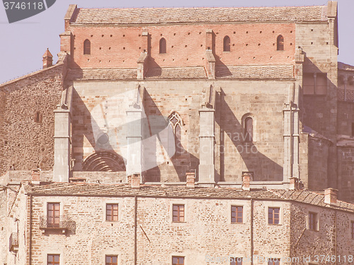 Image of Sacra di San Michele abbey vintage