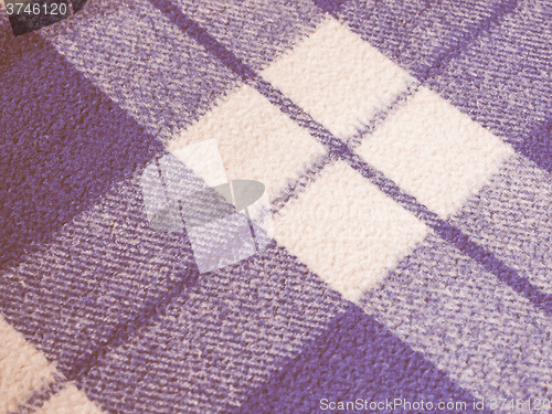 Image of Retro looking Blue tartan background