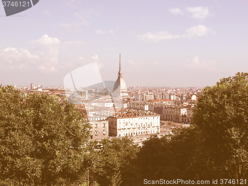Image of Turin view vintage