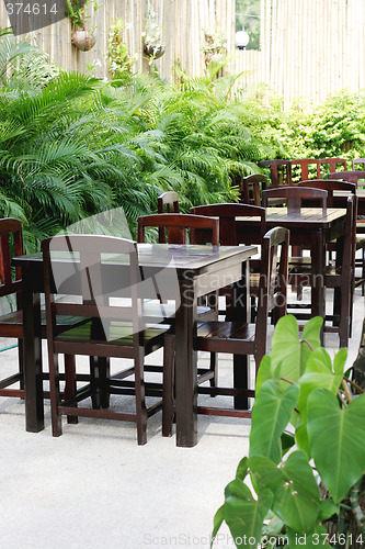 Image of Table and chairs