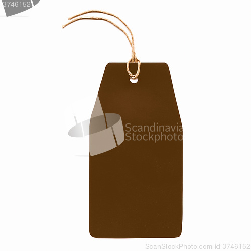 Image of  Tag label vintage