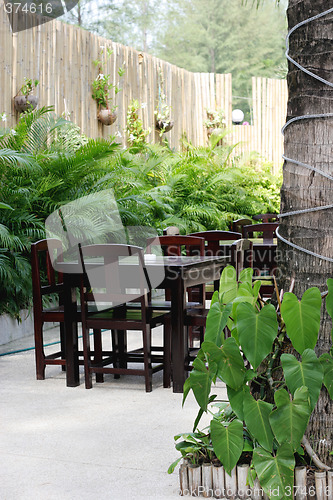 Image of Table and chairs