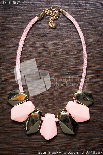 Image of plastic necklace