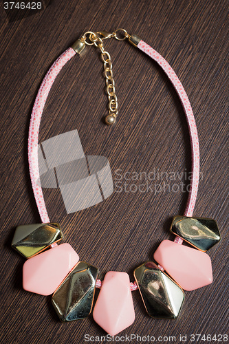 Image of plastic necklace