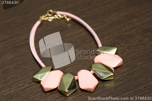 Image of plastic necklace