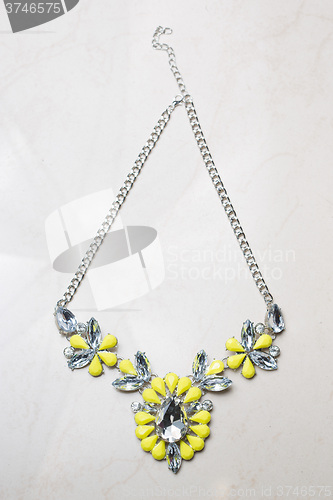 Image of plastic necklace