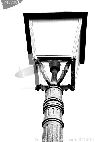 Image of europe in the sky of italy lantern and abstract illumination