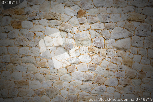 Image of brick in london   the    abstract    texture of a ancien wall an