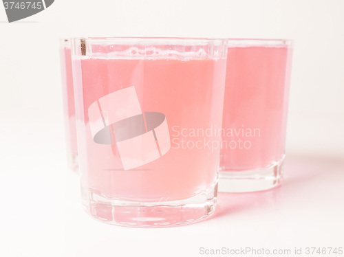 Image of  Pink grapefruit saft vintage