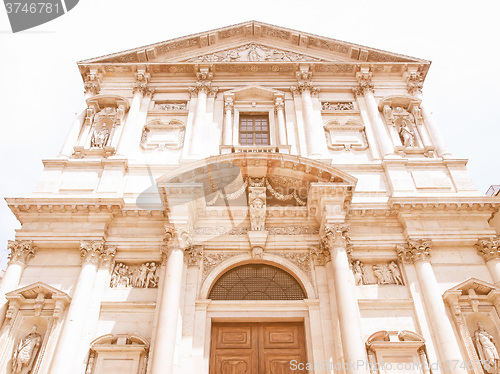 Image of San Fedele church, Milan vintage