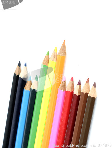 Image of Close-up pencil.