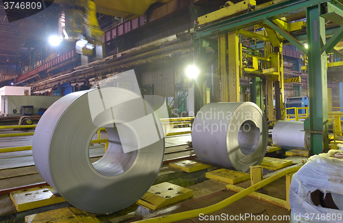 Image of Galvanized role steel