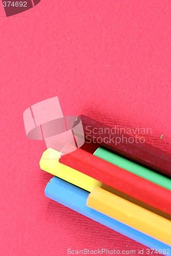 Image of Close-up pencil.