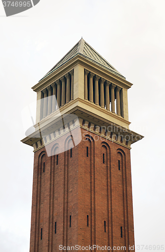 Image of Venetian tower at Espanya square