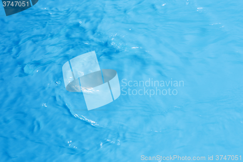 Image of Blue water waves 