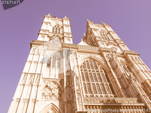 Image of Westminster Abbey vintage