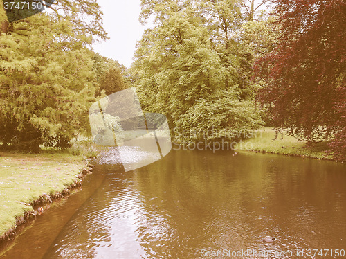 Image of Park Sanssouci in Potsdam vintage