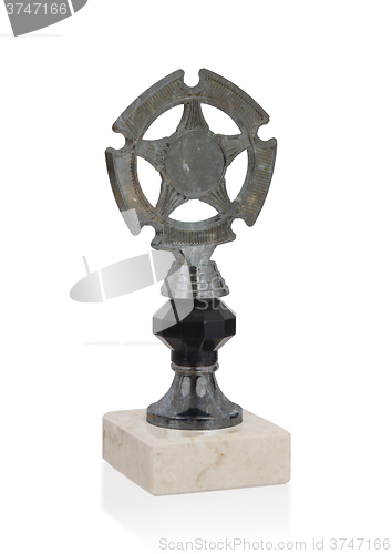 Image of Trophy cup isolated