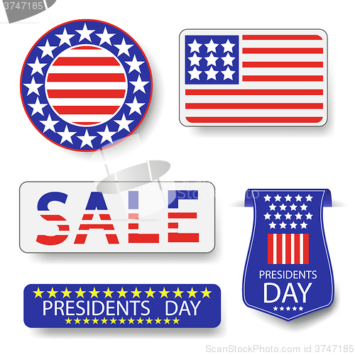 Image of Presidents Day Icons