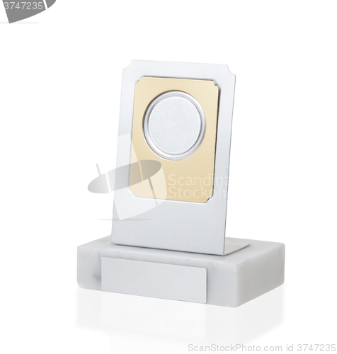 Image of Trophy cup isolated
