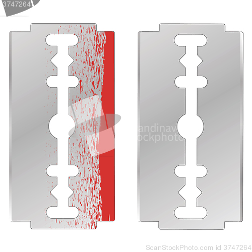 Image of Metal Razor Blade