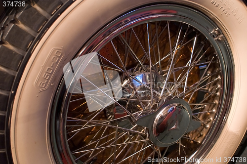 Image of Vintage Spare Wheel