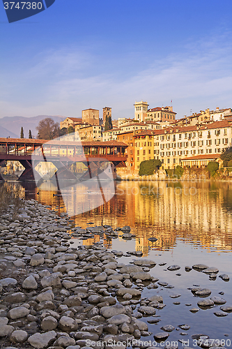 Image of The Ponte Vecchio in Bassano del Grappa