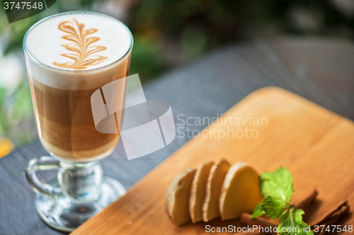 Image of coffee with ginger 